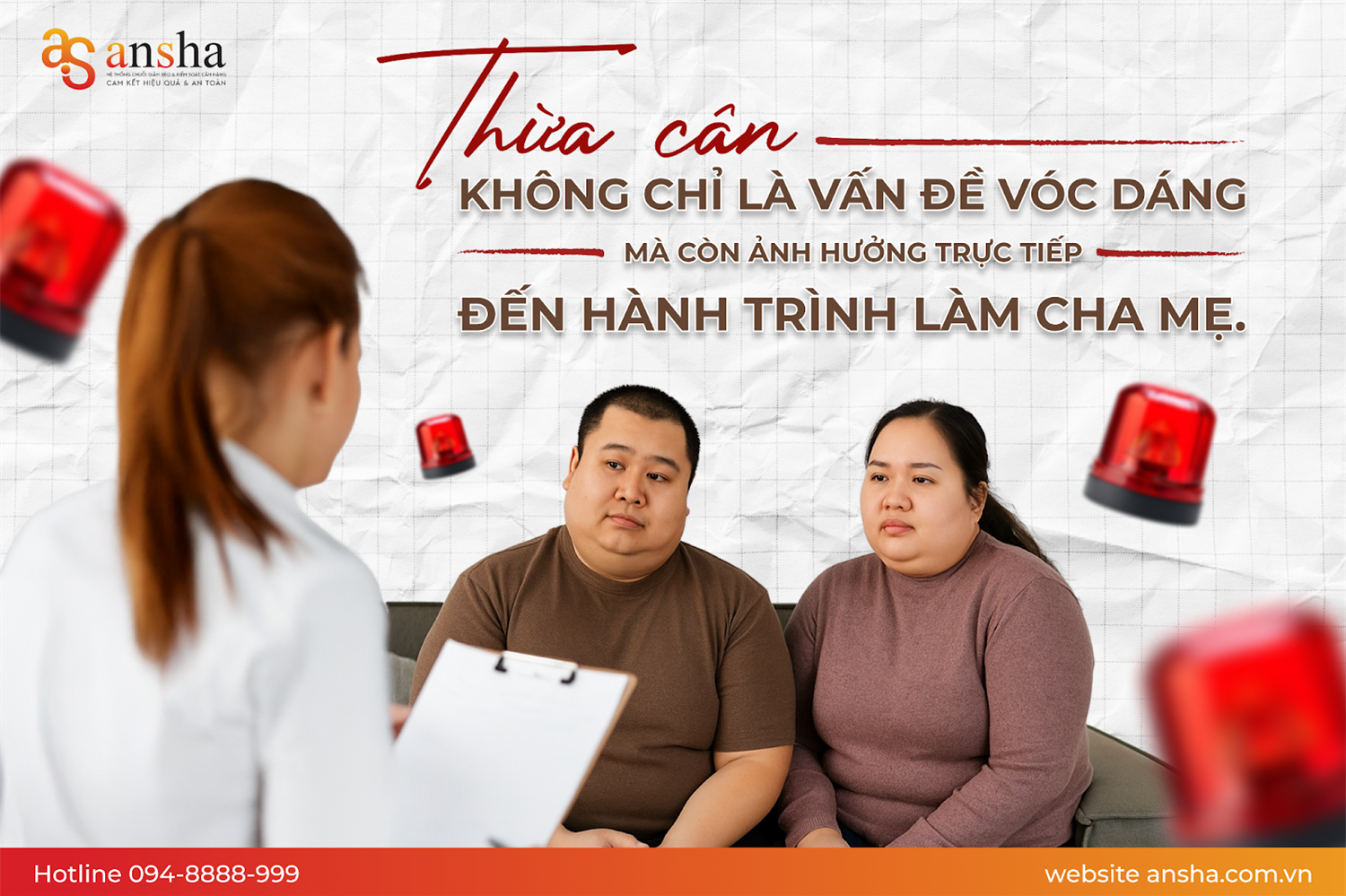 Thừa cân ảnh hưởng đến khả năng sinh sản của cả phụ nữ và nam giới