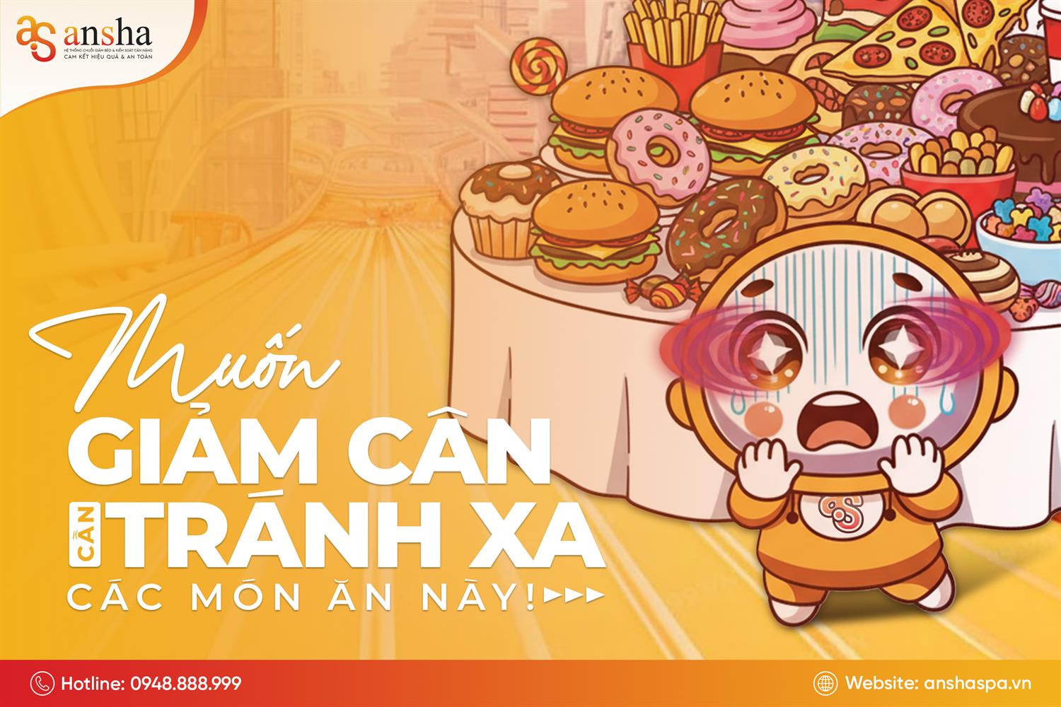 Muốn giảm cân hãy tránh xa các món ăn này!