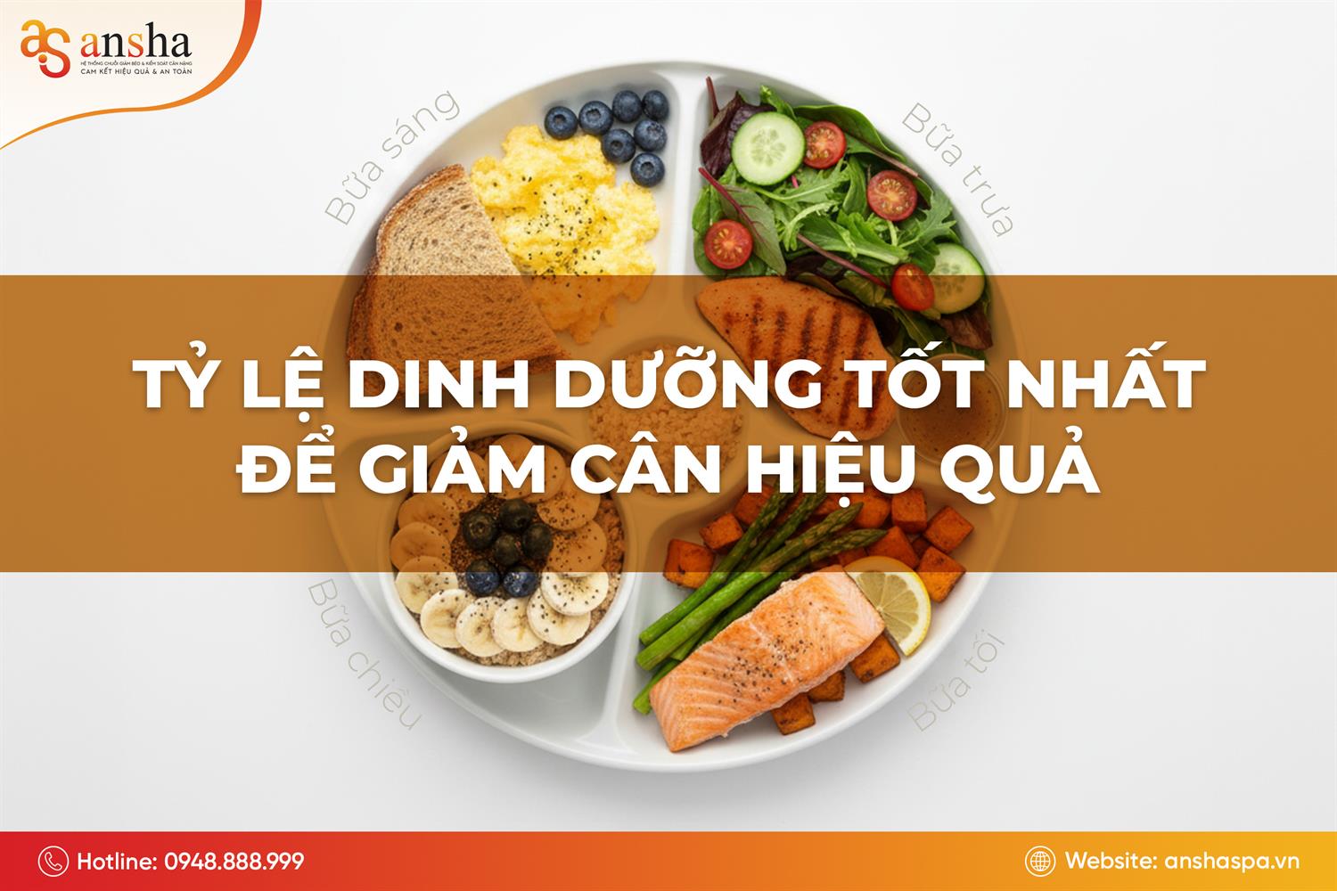 Tỷ lệ dinh dưỡng tốt nhất để giảm cân hiệu quả và bền vững