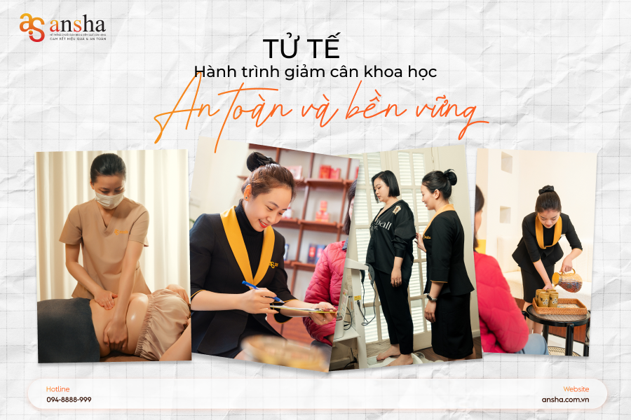 Giảm cân khoa học Ansha - Tử tế, An toàn và Bền Vững
